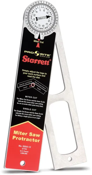 Starrett Gradmåler 505A-12 300mm - Aluminium